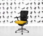 refurbished haworth zody desk chair full spec painted frame 4d arms solano