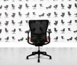 refurbished haworth zody desk chair black frame 2d arms olympic