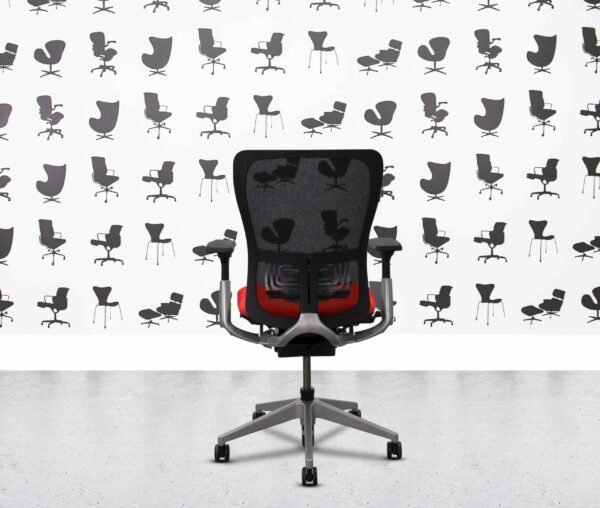 refurbished haworth zody desk chair full spec painted frame 4d arms calypso