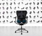 refurbished haworth zody desk chair full spec painted frame 4d arms montserrat