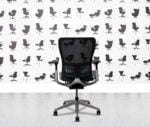 refurbished haworth zody desk chair full spec painted frame 4d arms paseo