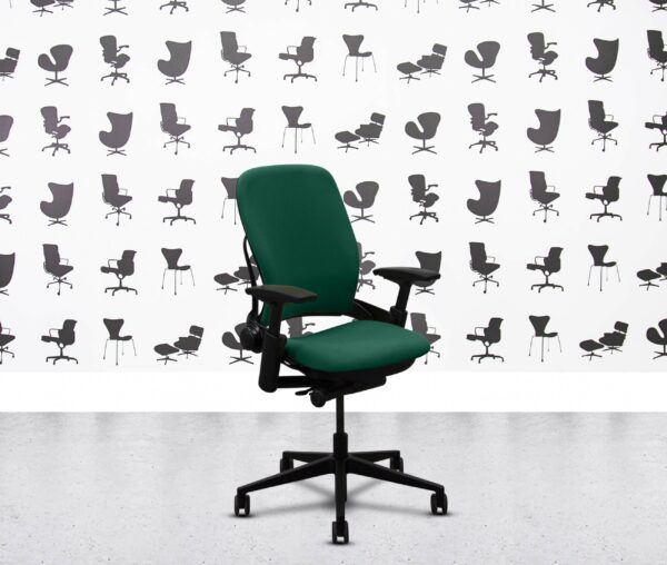 refurbished steelcase leap v2 2d arms ocean (copy)