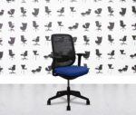refurbished orangebox do black frame grey lumbar no tilt limiter curacao