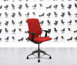 refurbished vitra meda desk chair polished aluminum black (copy)