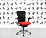 refurbished haworth zody desk chair full spec painted frame 4d arms calypso