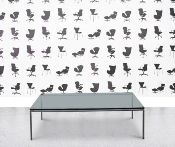 refurbished walter knoll foster 500 t2 table crystal glass