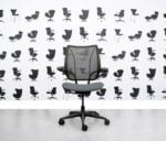 refurbished humanscale liberty task chair black frame multi colour