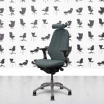 refurbished flokk rh logic 400 chair high back with headrest multi colours