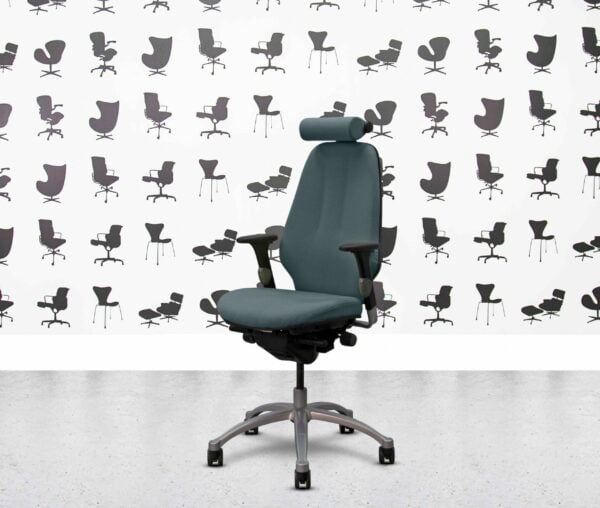 refurbished flokk rh logic 400 chair high back with headrest multi colours