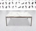 refurbished walter knoll florence coffee table marble top