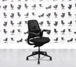 Refurbished Steelcase Series 1 - Mesh Back - All Black4