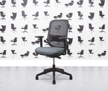 HOMEPAGE 111 Refurbished Orangebox Do - Black Frame - White Lumbar with Tilt Limiter - Multi Colour