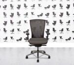 Refurbished Techo Sidiz T50 Task Chair no Lumbar - Brown Seat and Mesh