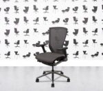 Refurbished Techo Sidiz T50 Task Chair no Lumbar - Brown Seat and Mesh