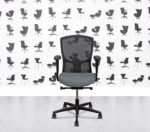 Refurbished Kinnarps Mento - Black Mesh Back - Multi Colour - paseo