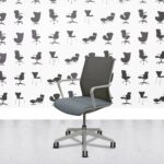 Refurbished Senator Circo CR2 – Grey Mesh Back - White Frame – Multi Colour