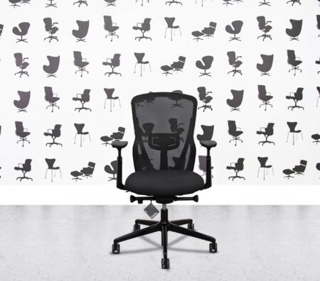 Refurbished Senator Ousby Task Chair - All Black
