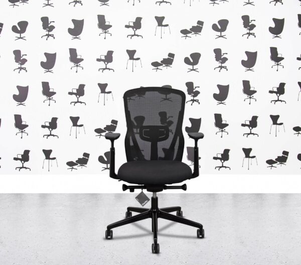 Refurbished Senator Ousby Task Chair - All Black