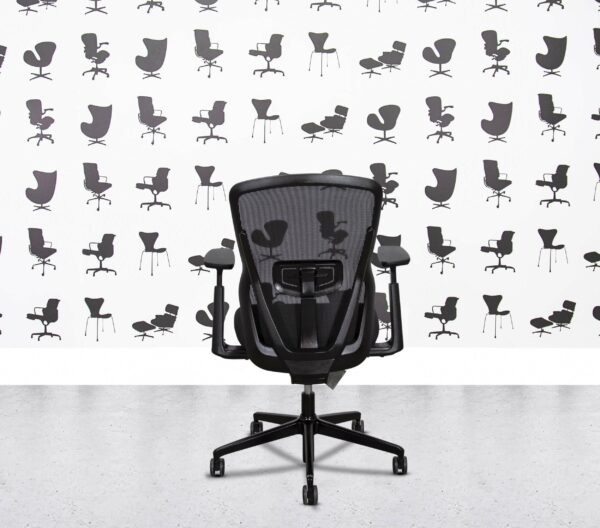 Refurbished Senator Ousby Task Chair - All Black