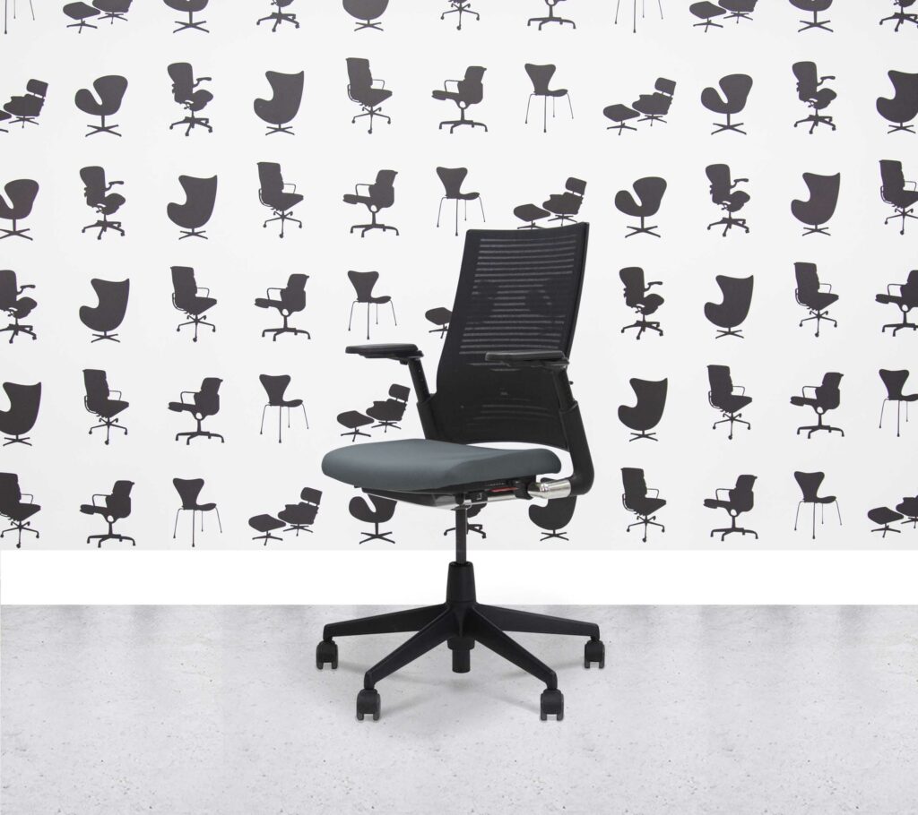 Refurbished Ahrend 2020 Extra Verta FULL SPEC - Black Frame - Multi Colour - paseo