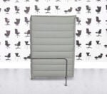 Refurbished Vitra Alcove High Back Sofa - 2 Seater - Grey Fabric