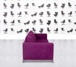 Refurbished B&B Italia George 2.5-Seat Sofa - Purple Fabric
