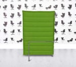 Refurbished Vitra Alcove High Back Sofa - 2 Seater - Emerald Fabric
