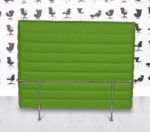 Refurbished Vitra Alcove High Back Sofa - 2 Seater - Emerald Fabric