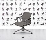 Refurbished Vitra Unix Four Star Base - Black Frame - Sierra Grey