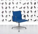 Refurbished Vitra EA108 - Chrome Frame - Blue Fabric