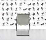 Refurbished Vitra Unix Cantilever - Soft Grey Frame - Dim Grey Silk Mesh