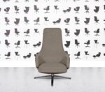 Refurbished Vitra Repos Lounge Chair - Cream Fabric
