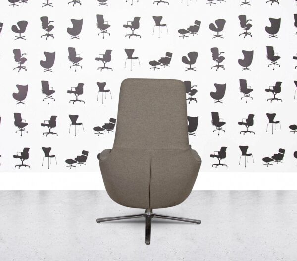 Refurbished Vitra Repos Lounge Chair - Cream Fabric