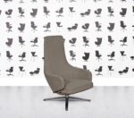 Refurbished Vitra Repos Lounge Chair - Cream Fabric
