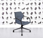 Refurbished Brunner Ray Castor Base - Blue Fabric
