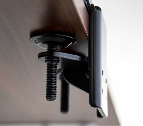Refurbished Humanscale M8.1 Dual Monitor Arm Desk Mount - Black