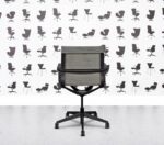 Refurbished Verco Flux Medium Back - Black Frame - Grey Mesh