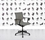 Refurbished Verco Flux Medium Back - Black Frame - Grey Mesh