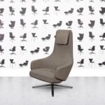 Refurbished Vitra Repos Lounge Chair - Cream Fabric