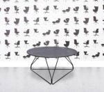 Refurbished Herman Miller Polygon Wire Table - Medium - Graphite