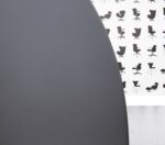 Refurbished Herman Miller Polygon Wire Table - Medium - Graphite