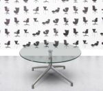Refurbished Boss Boss Design Kruze Glass Coffee Table