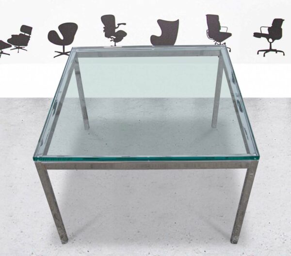 Refurbished Florence Knoll Square Coffee Table