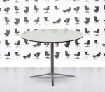 Refurbished B&B Italia Cosmos Round Table - White Laminate