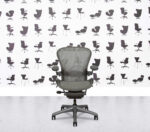 Refurbished Herman Miller Aeron Classic FULL SPEC - Size B - Titanium Frame