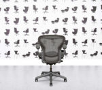 Refurbished Herman Miller Aeron Classic FULL SPEC - Size B - Titanium Frame
