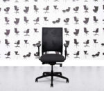Refurbished Sedus Quarterback Task Chair - No Lumbar - Full Black