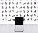 Refurbished Vitra Visasoft - Cantilever Chair - Black Leather