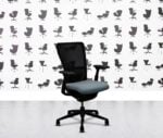 Refurbished Haworth Zody Desk Chair FULL SPEC 4D - Black Frame - Multi Colour - Paseo