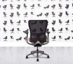 Refurbished Haworth Zody Desk Chair FULL SPEC - Painted Frame - 4D Arms - Multi Colour in Leather